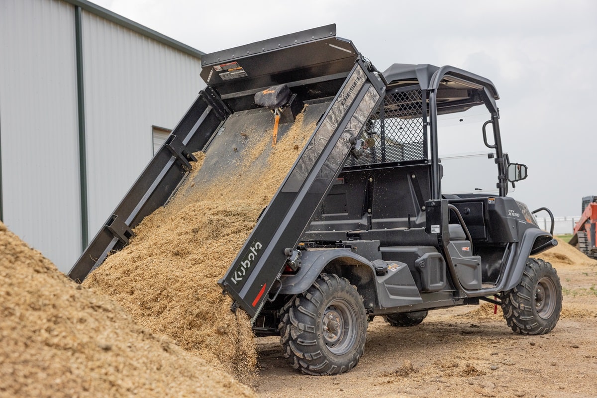 Kubota Introduces New RTVX1130 with Highly Capable Cargo Bed Compact