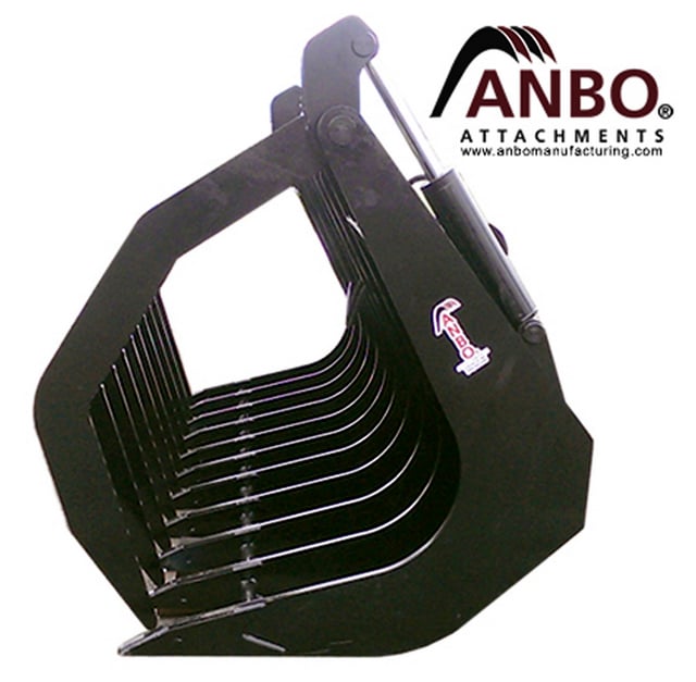ANBO announces new grapples and blades for tractors and skid steers