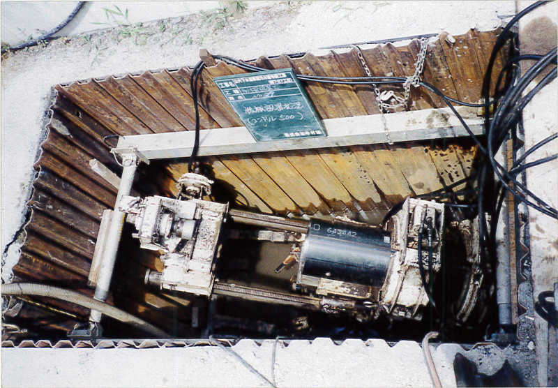 非開削取付管推進工法コンパクトモール工法の施工フロー