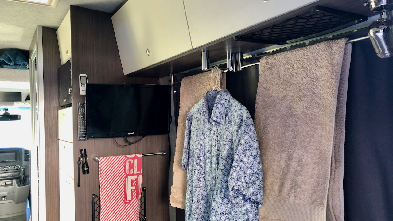 Installing Campervan Towel Rails Compact RV