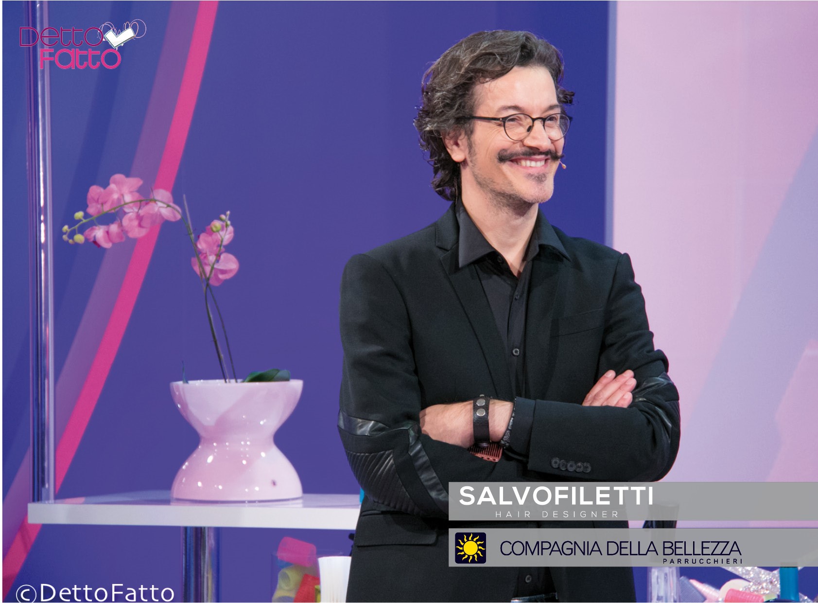 CDB in TV a "Detto Fatto" con Salvo Filetti beauty coach.