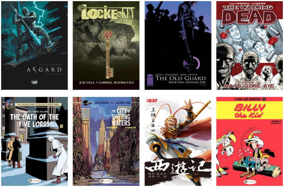 Add some wow to your digital collection with our Comics and Graphic