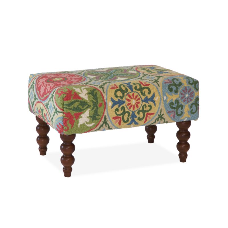 Rockport Small Rug Ottoman Ottomans Furniture & Fabrics &13