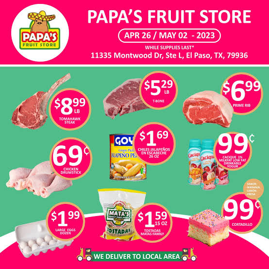 Papa’s Fruit Store Weekly Ad Compare Foods Durham