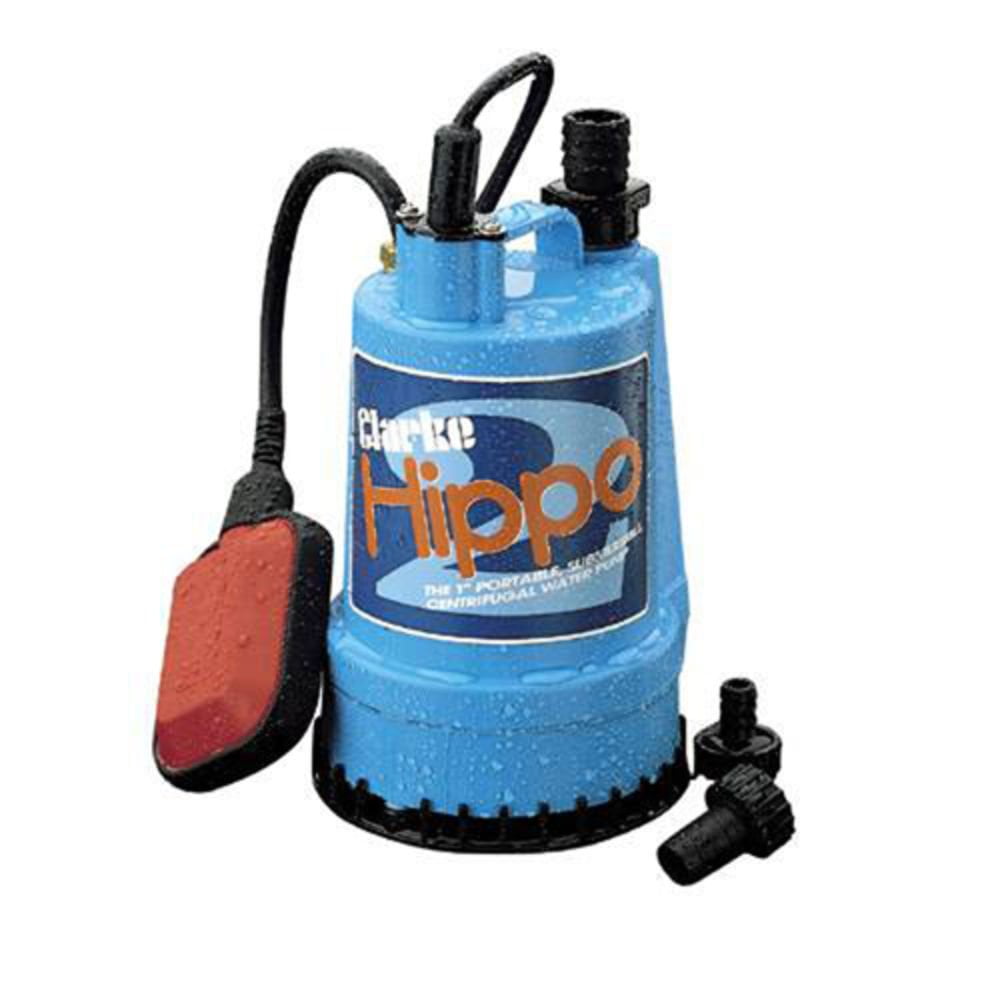 Clarke HIPPO 2A Water Pump with float switch 1 inch Max Flow Rate 85