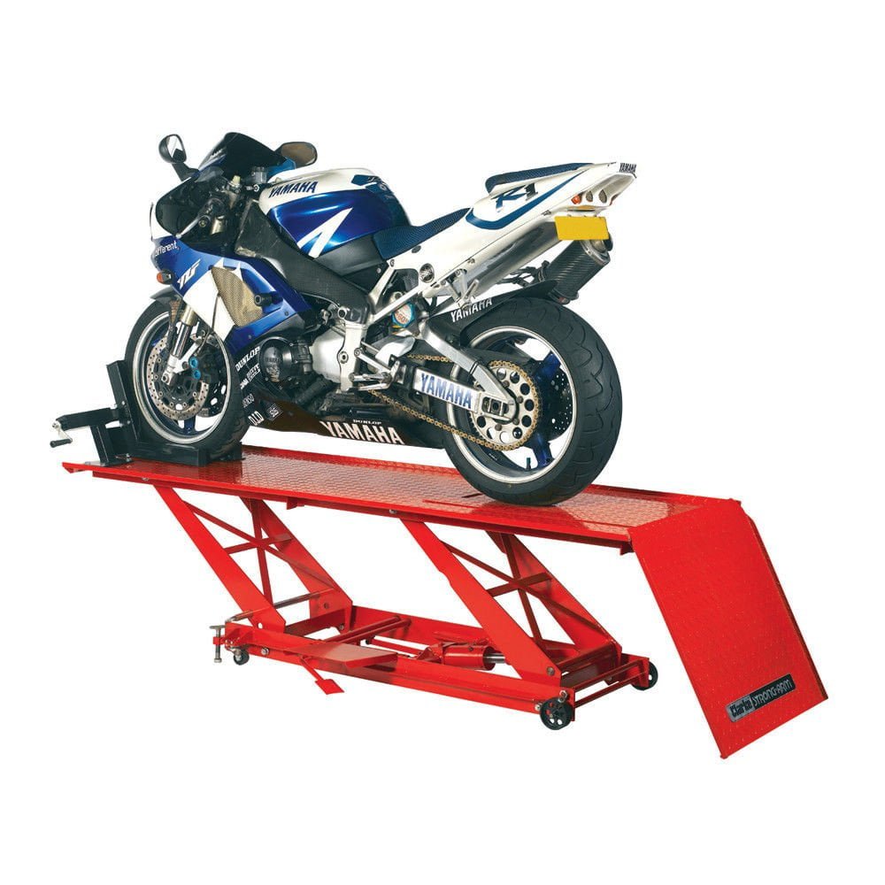 Clarke Motorcycle Lift CML3 Foot Pedal Operated Hydraulic 450 kg