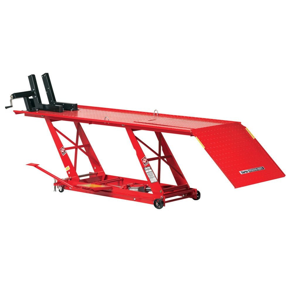 Clarke Motorcycle Lift CML3 Foot Pedal Hydraulic Operated and