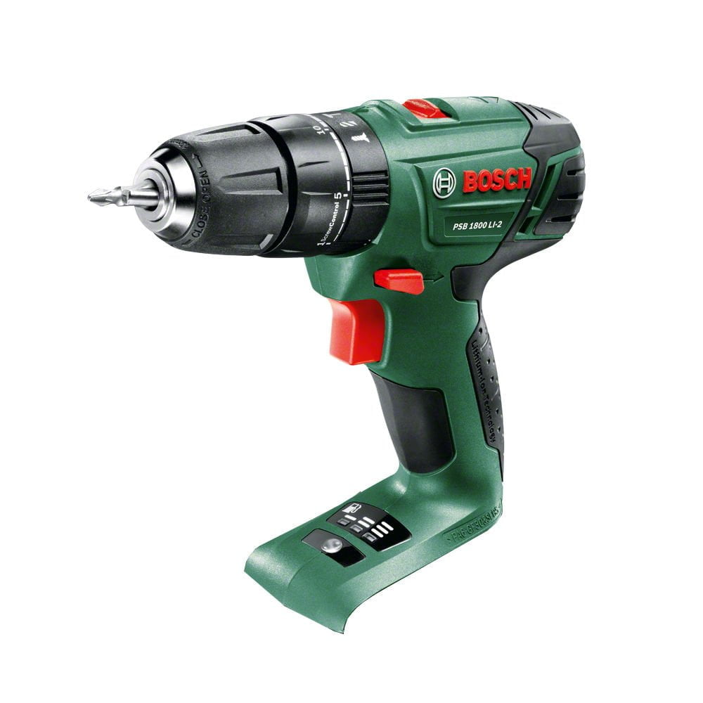Bosch PSB1800 Li2 Cordless Hammer Drill 18 volt Bare Unit 10mm