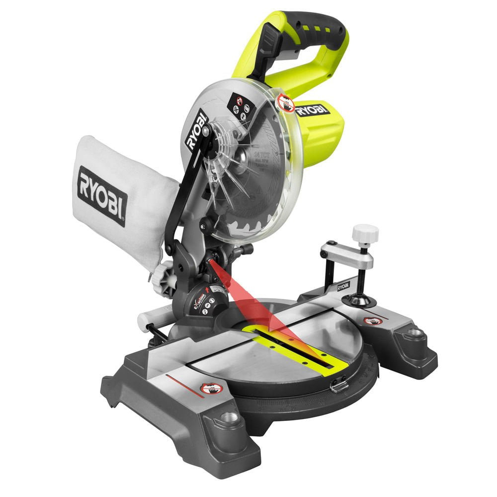 Ryobi One+ EMS190DCL 190 mm Blade dia 18 volt Mitre Saw Bare Unit