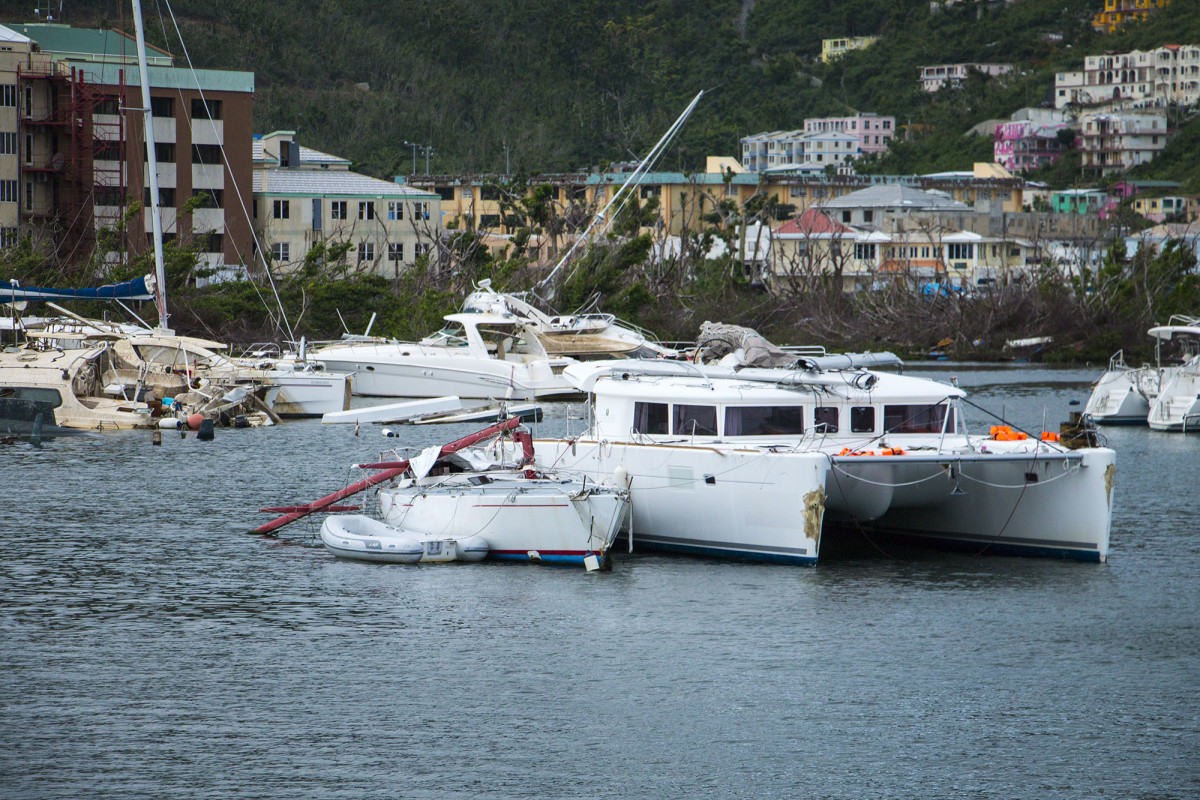 Yachts Damaged by Hurricane Compare Yacht Insurance