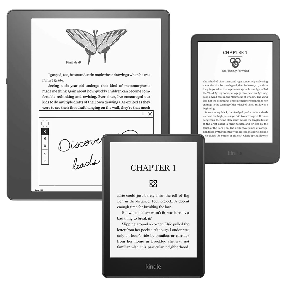 Compare Kindle ereader models ComparisonTabl.es