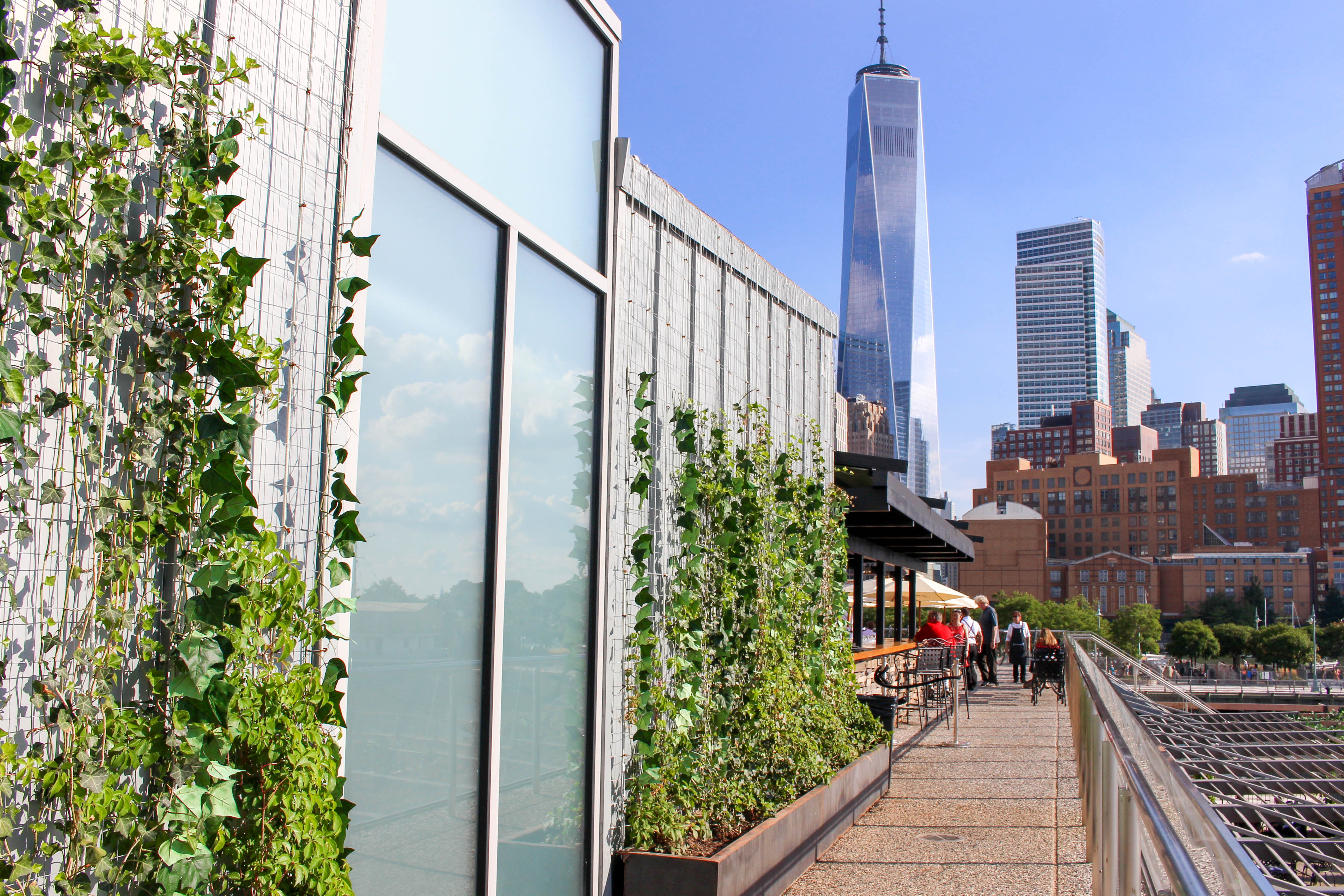 City Vineyard Rooftop Wine Garden, TriBeCa Compass + Twine
