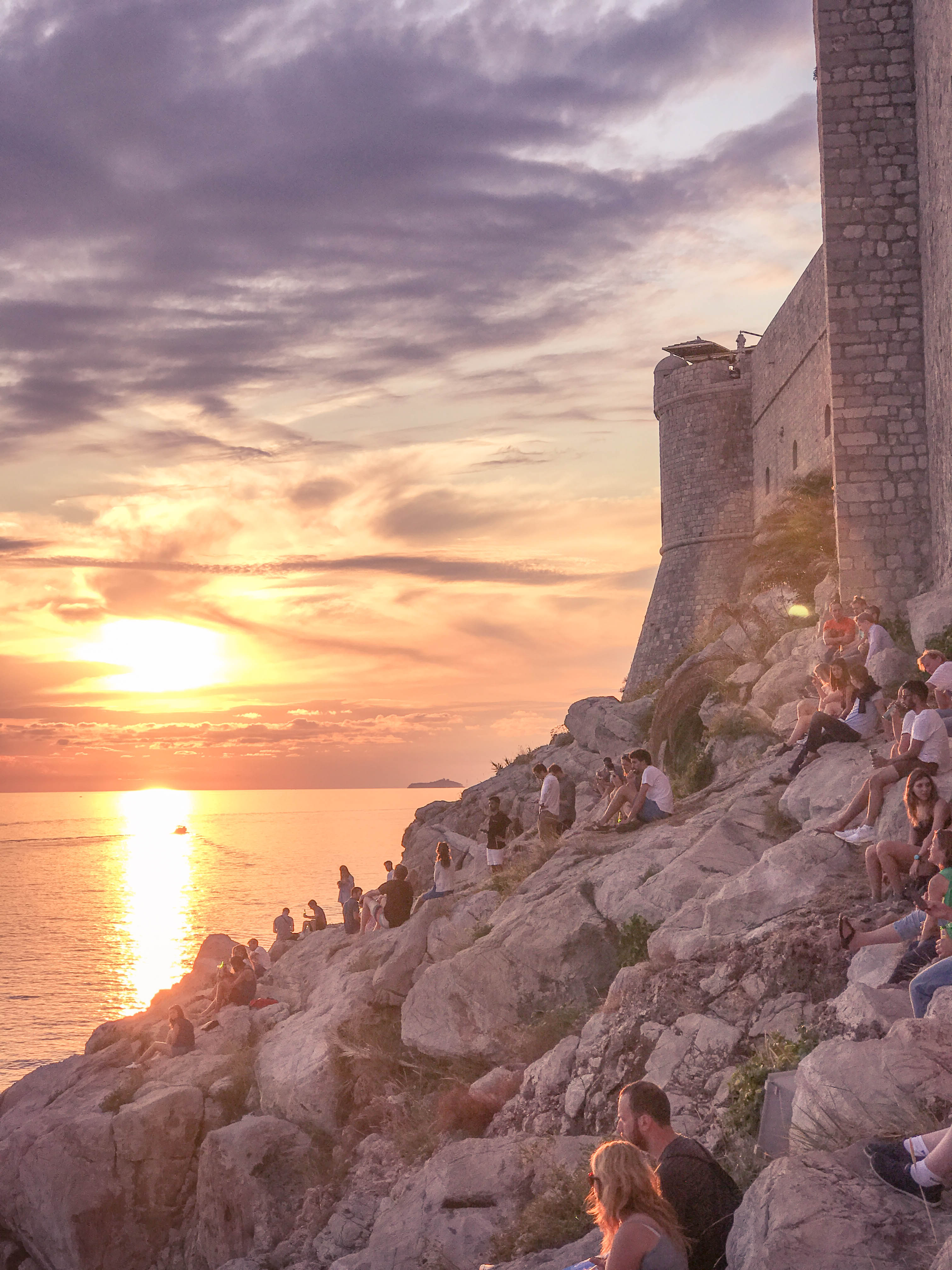 Dubrovnik's Famous Cliffside Bar Buza Bar Compass + Twine