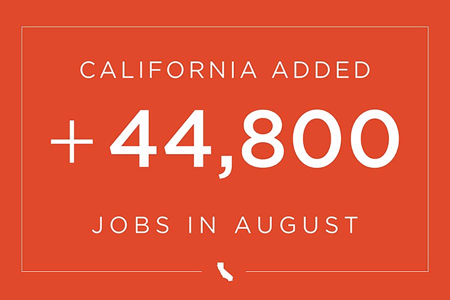 Video California August Jobs Report California Real Estate Blog