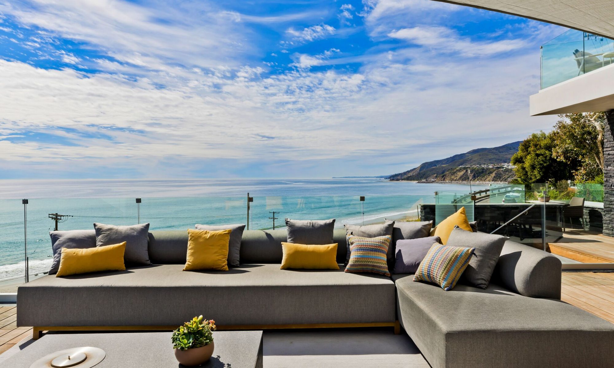 Paradise found Architectural Pacific Palisades estate California