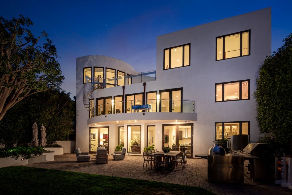 Home of the Week Malibu Colony Architectural View Home California