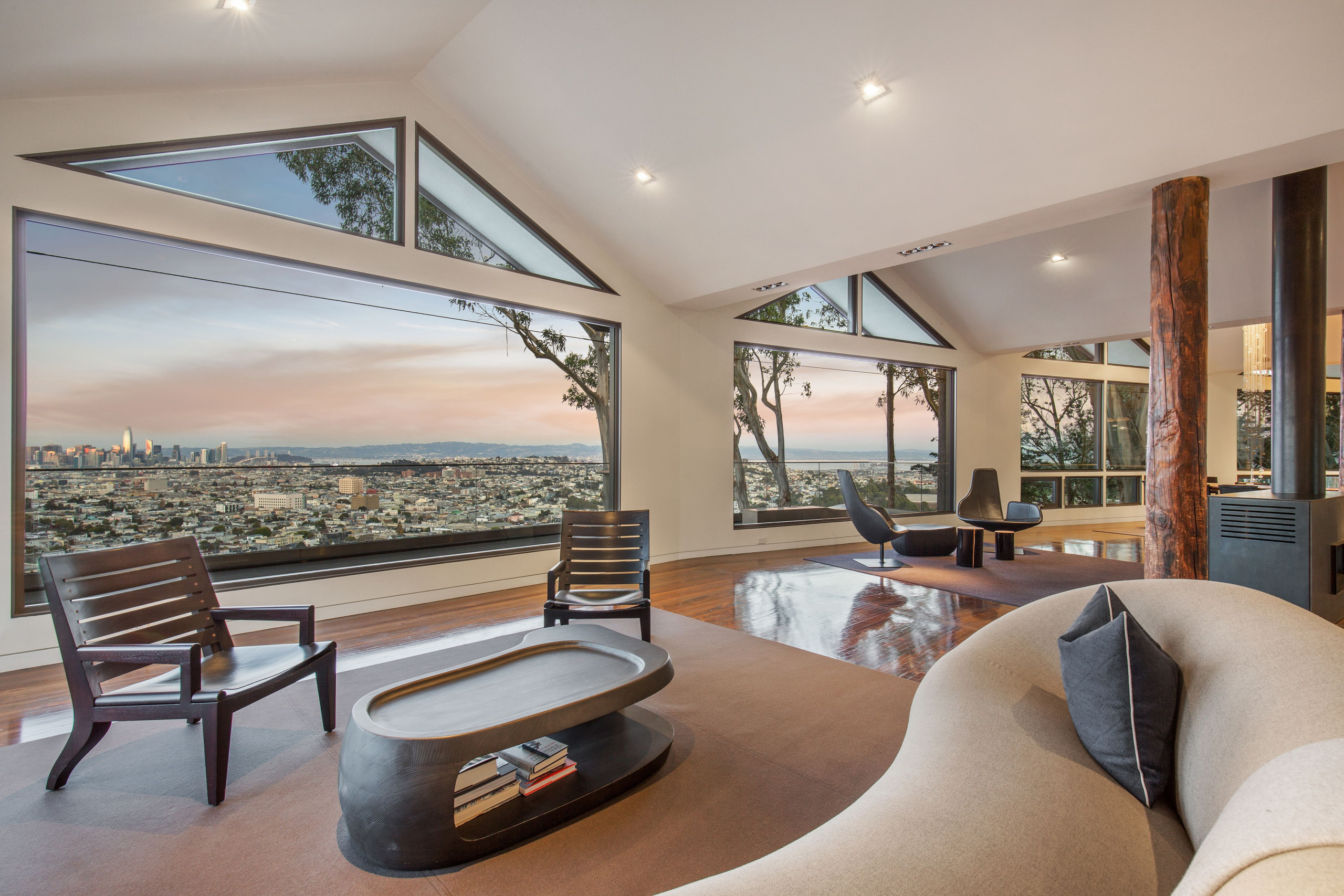 Ridgetop architectural gem with stunning views California Real Estate