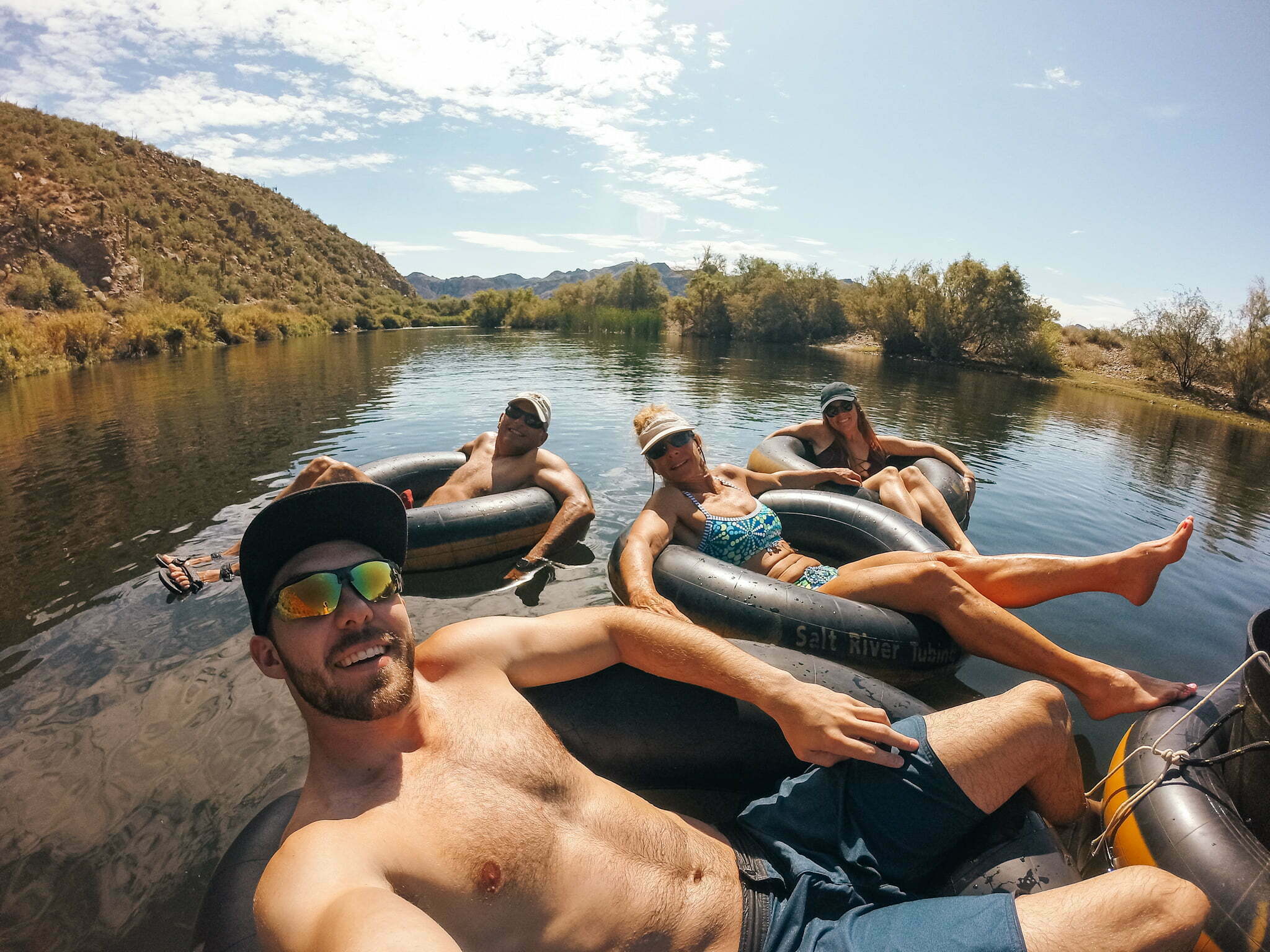 Floating Down the Salt River Phoenix, Arizona Compasses & Quests