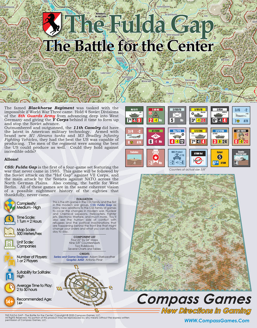 Fulda Gap A CSS Game Compass Games