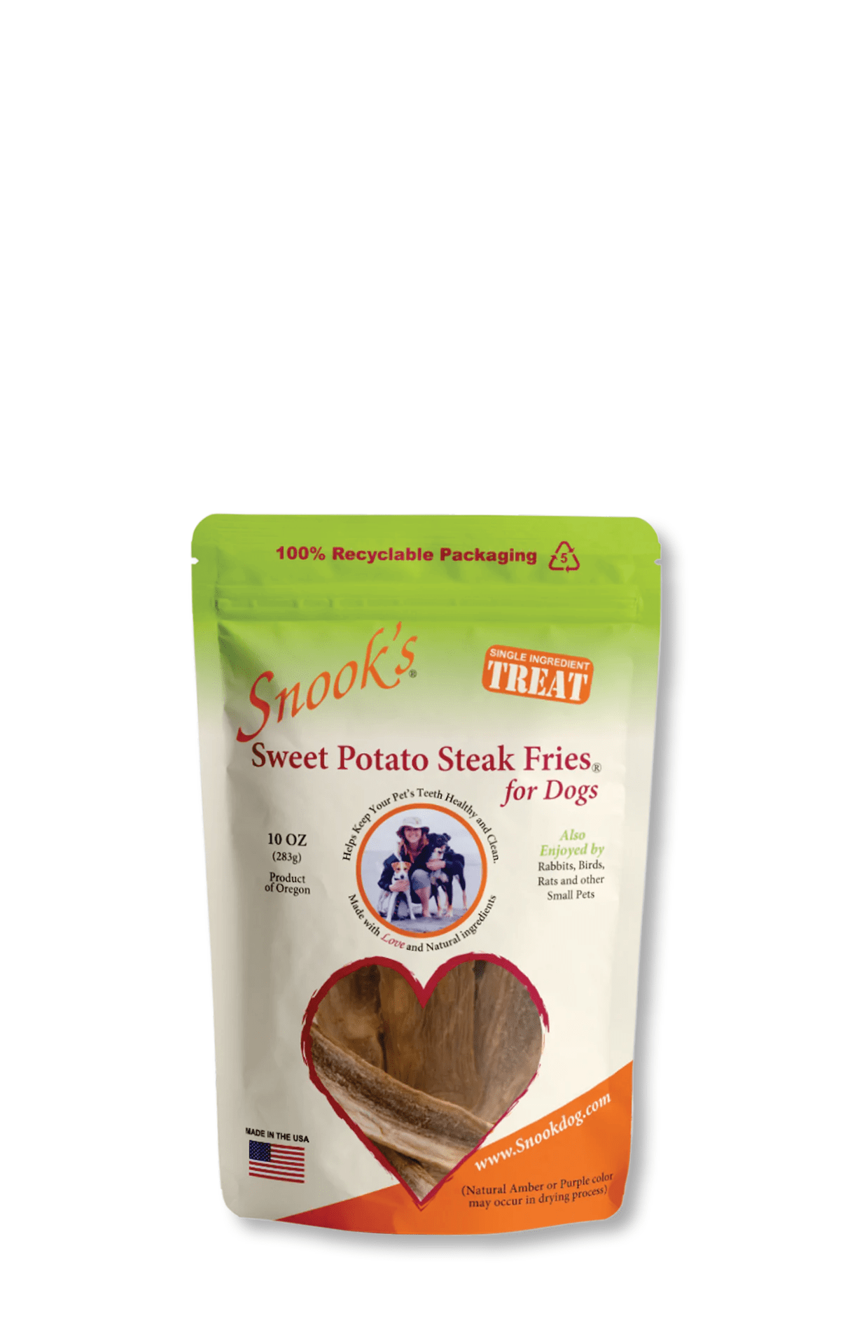 Sweet Potato Fries for Dogs 10oz Compassion Circle