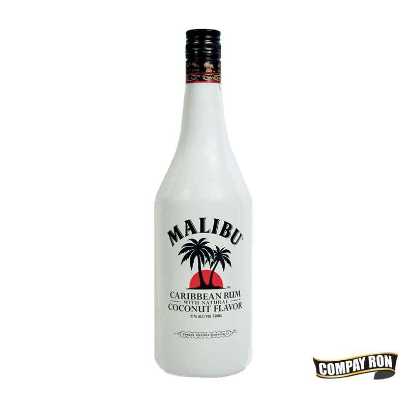 Malibu Coconut Rum 70cl Enoteca Online Compay Ron
