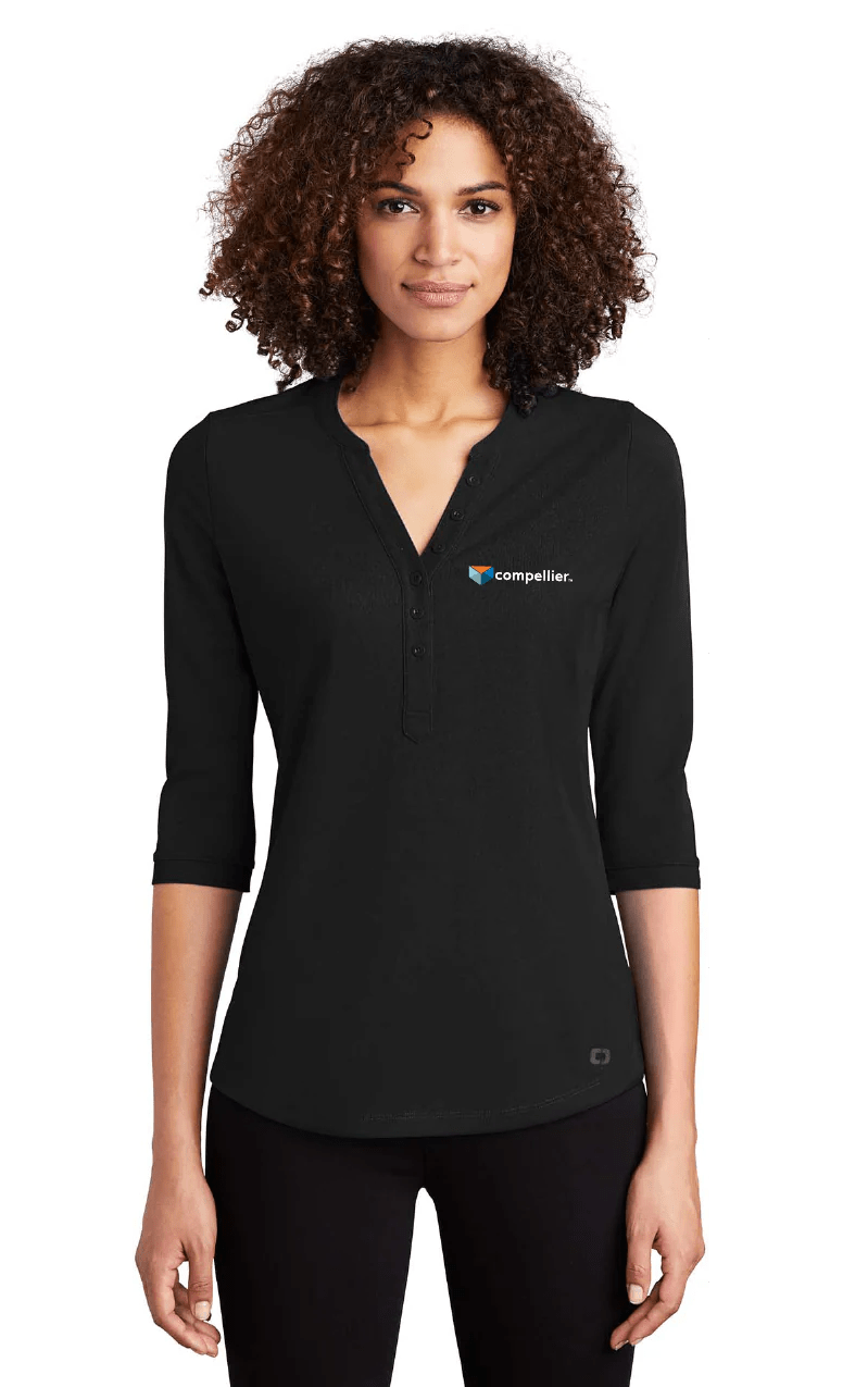 Compelier OGIO ® Ladies Jewel Henley Compellier Store
