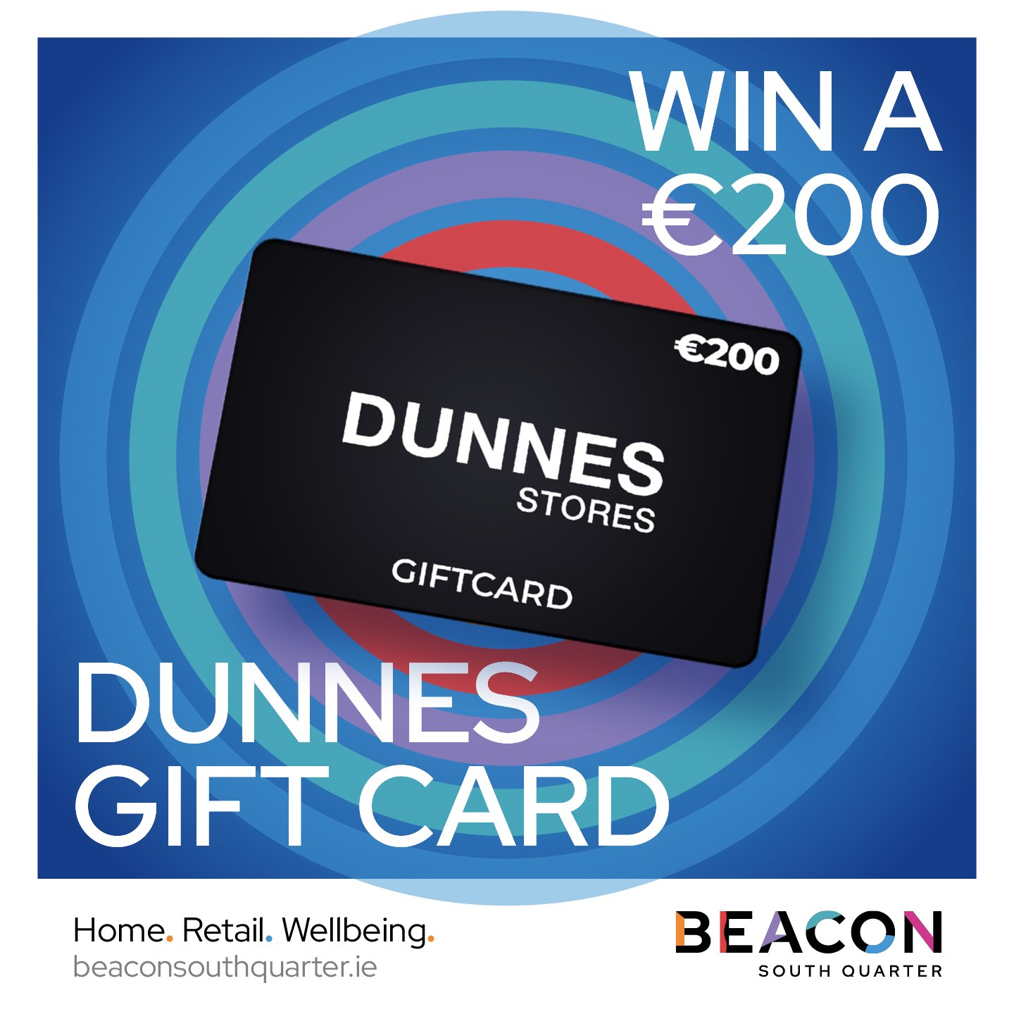 Win 1 of 5 €200 Dunnes Gift Vouchers