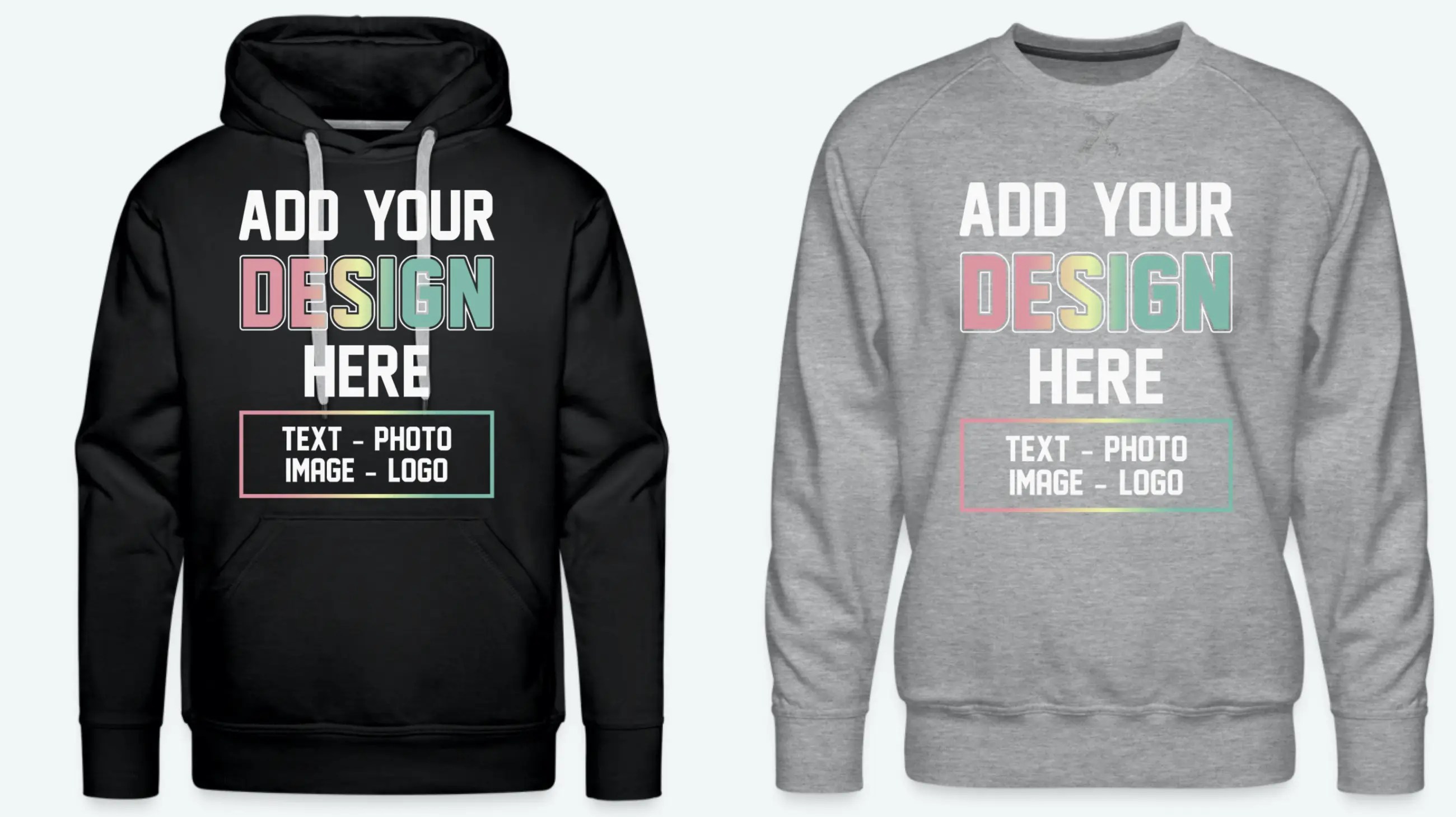 Create Custom Hoodies & Sweatshirts Print Design Comphies