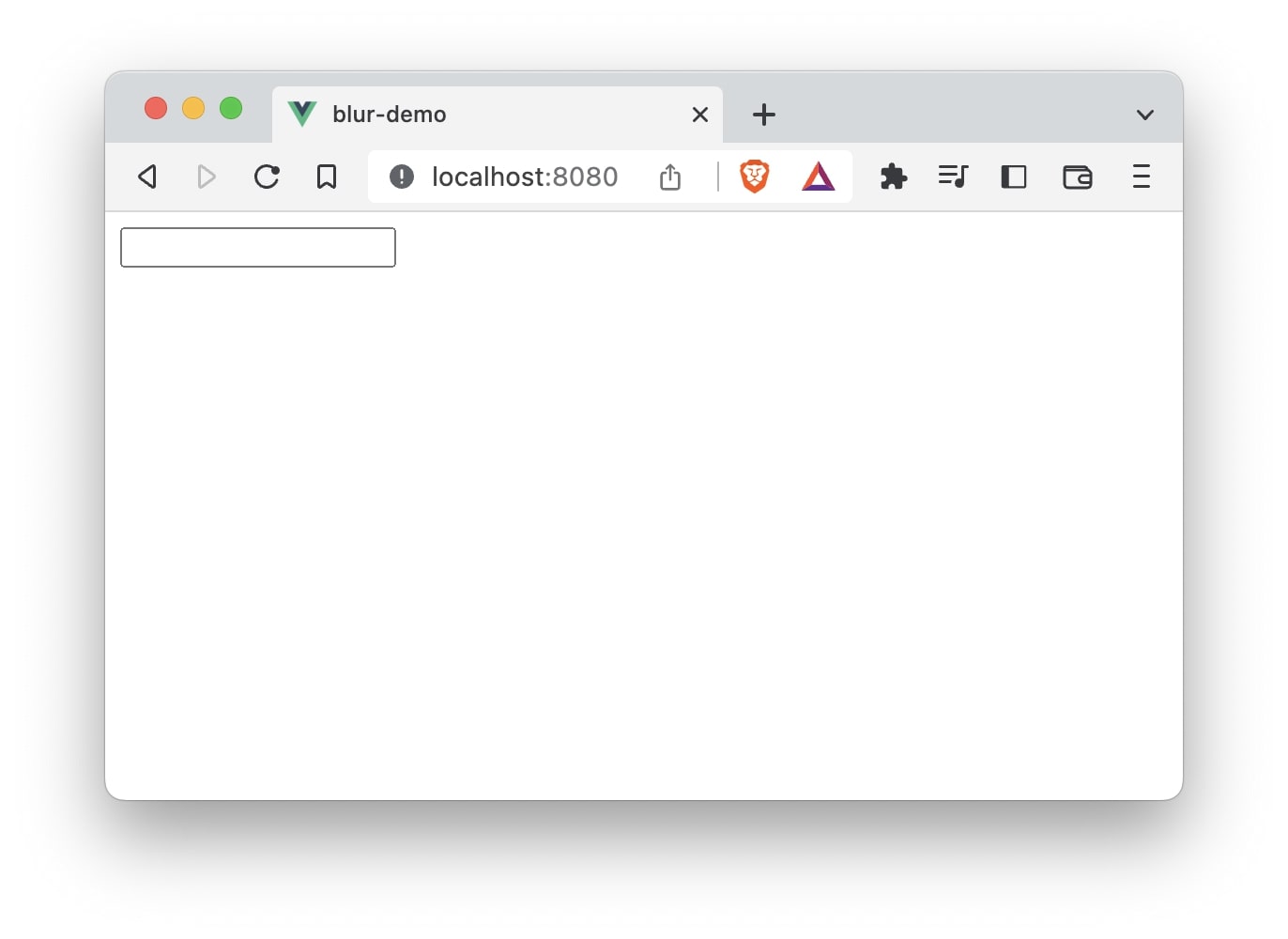 How to implement blur event in Vue? vonblur blur CompileTab