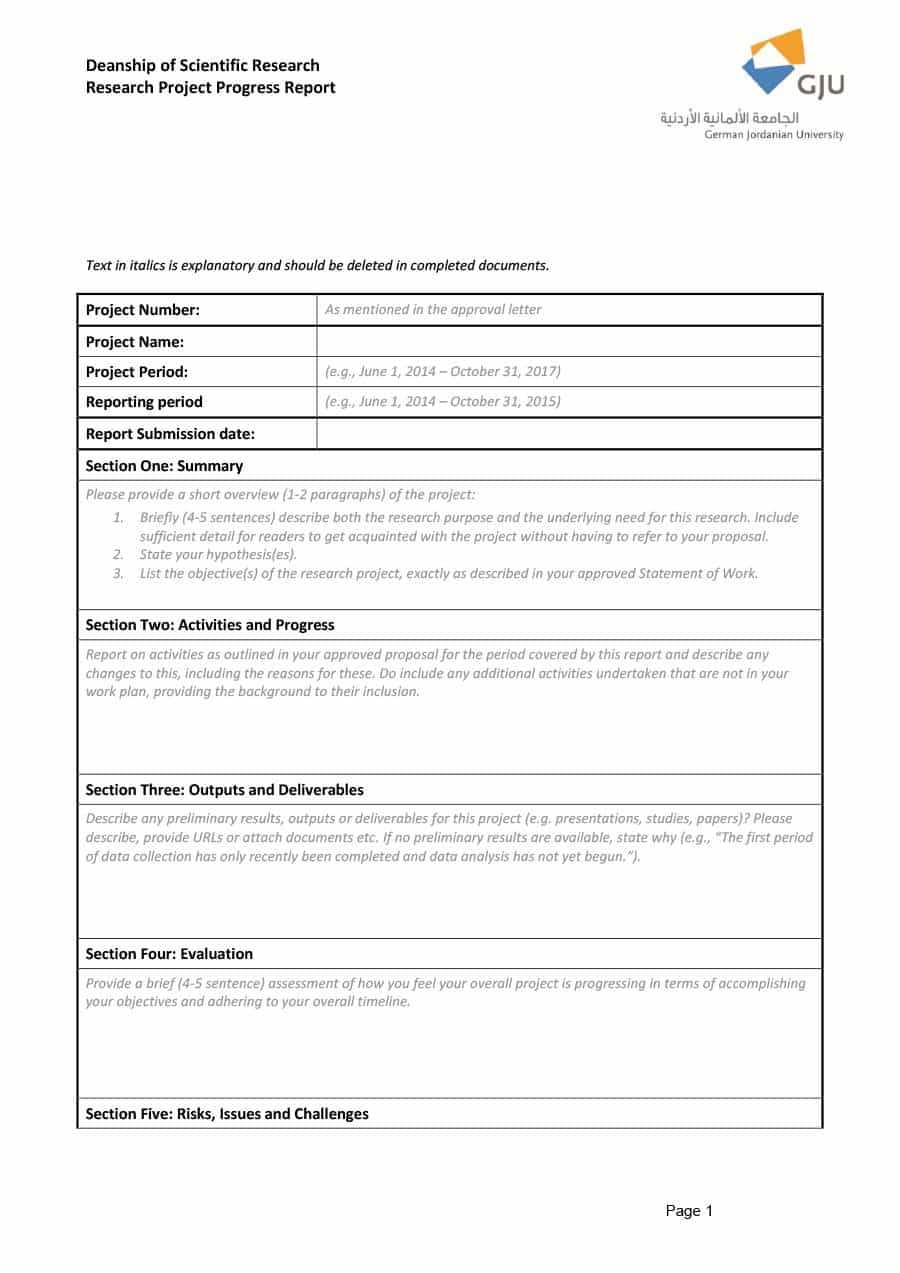40+ Project Status Report Templates [Word, Excel, Ppt] ᐅ Inside Development Status Report