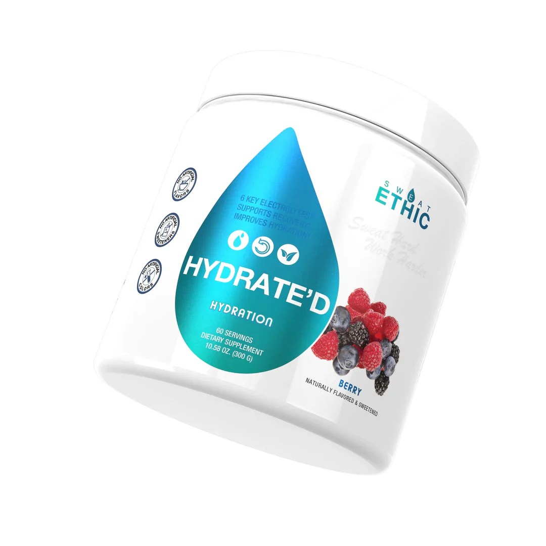 Sweat ethic Hydrate’d Complete 180 Nutrition Supplements&Shakes