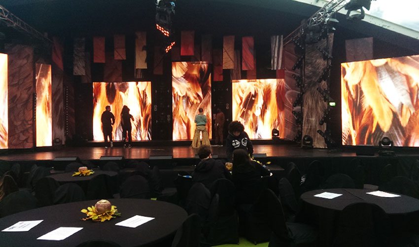 Large Screen Rental / Hire for TG4, Galway Complete Av Solutions