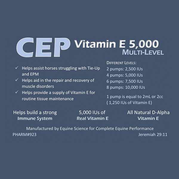 CEP Vitamin E 5,000 Complete Equine Performance