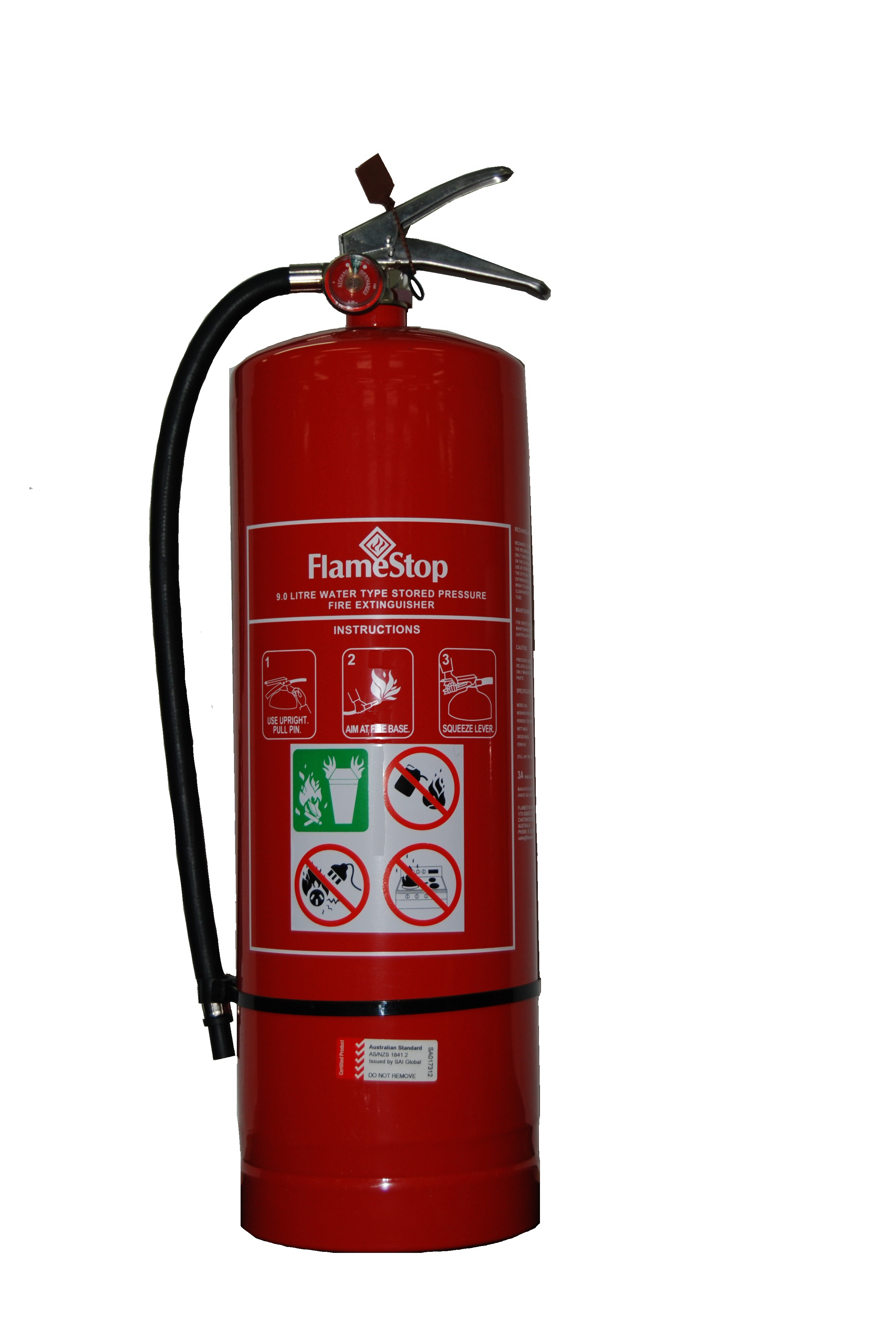 Water Extinguishers & Hose Reels