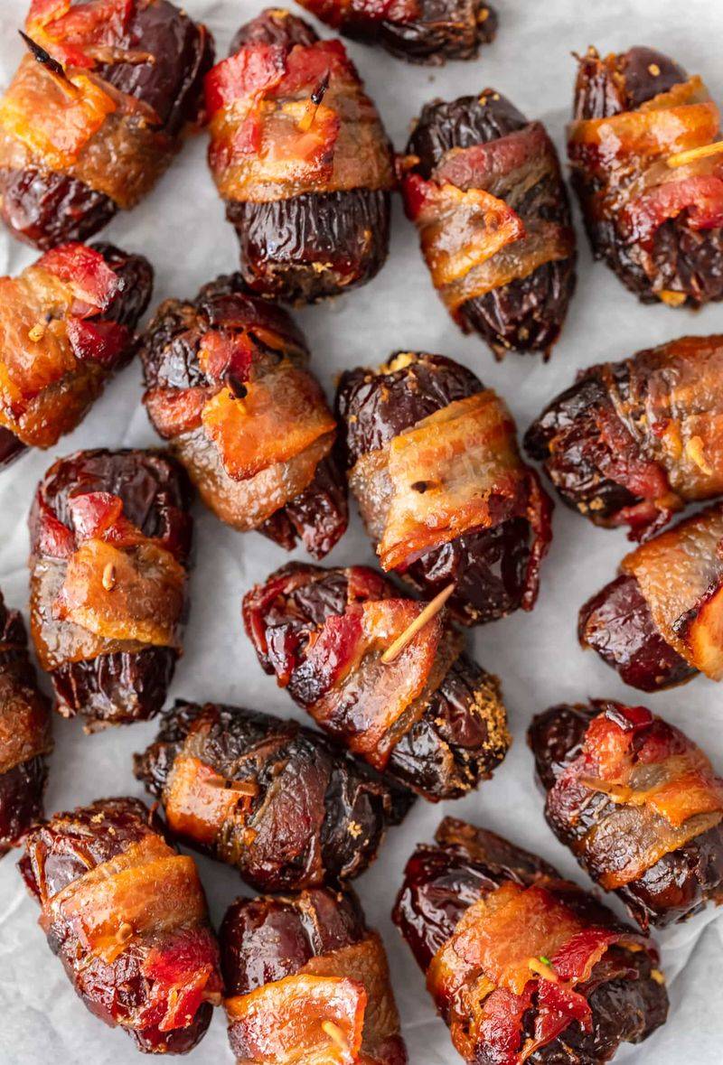 Bacon-Wrapped Dates