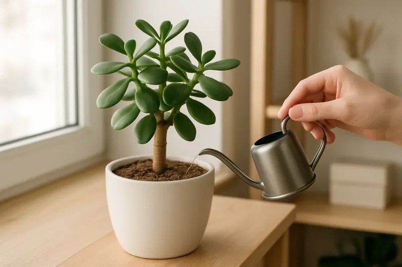 Jade Plants Store Water Like Camels