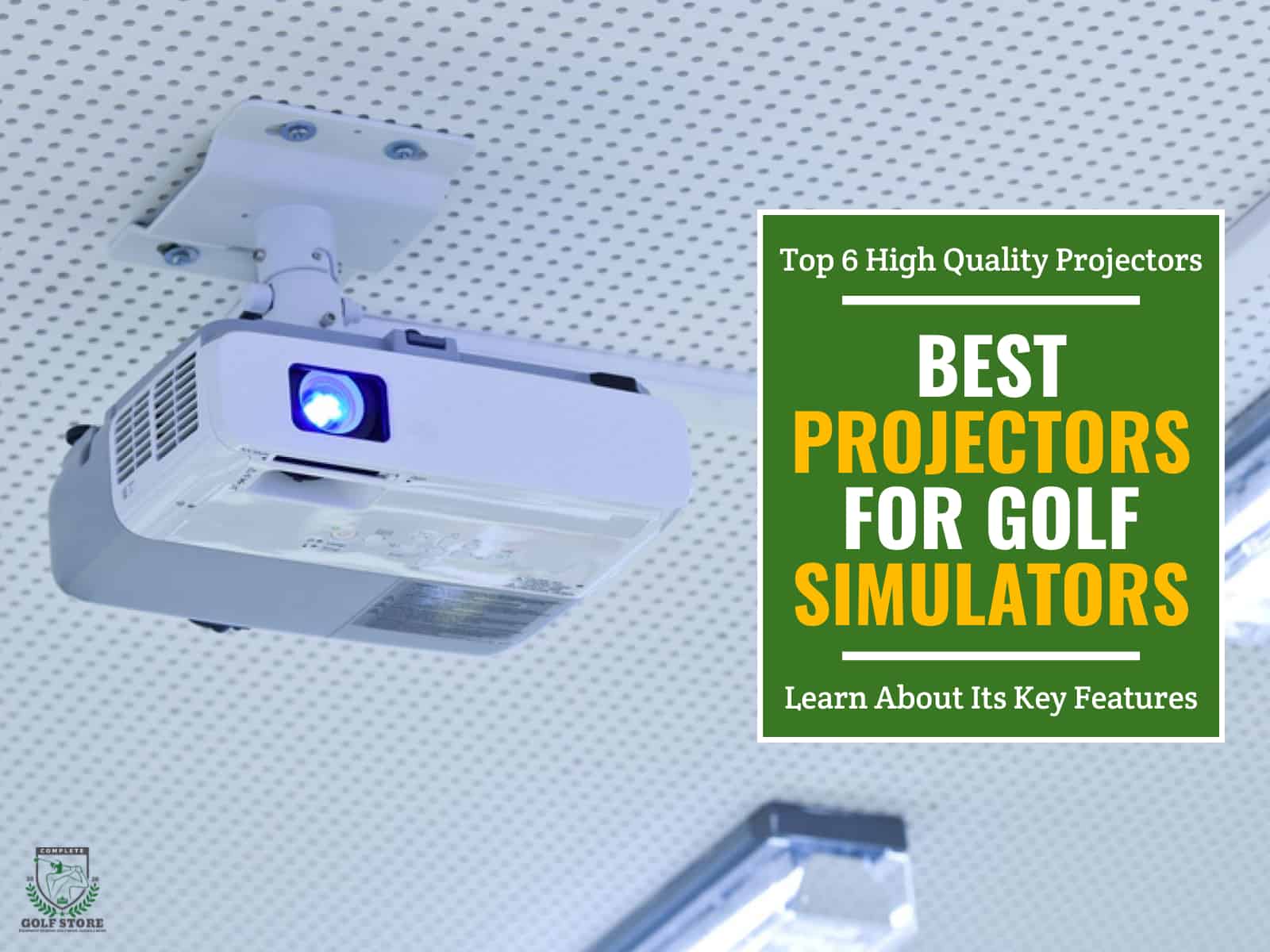 The 11 Best Projectors for Golf Simulator [2024 Reviews]