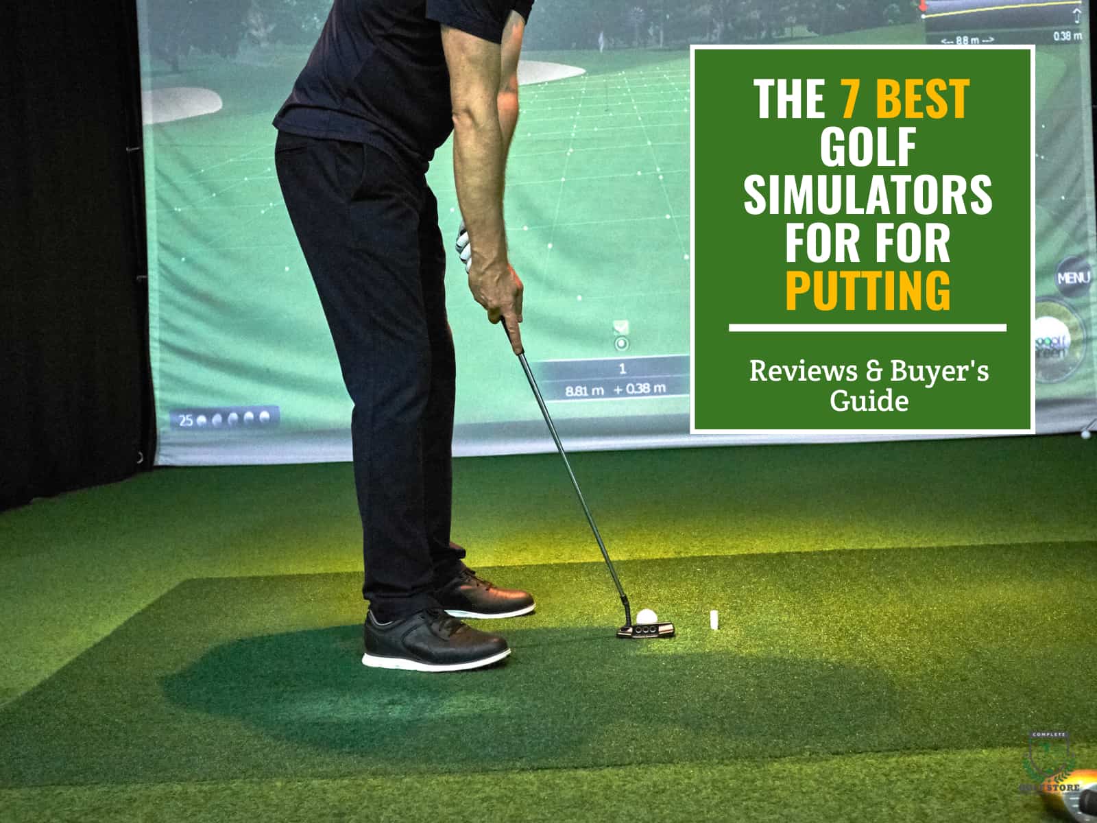 9 Best Golf Simulators for Putting Reviews & Buyer Guide