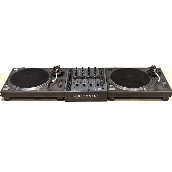 Vinyl DJ Deal! Hire a Pair SL1210 and Mixer London
