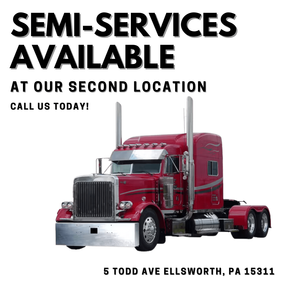 Truck Repair in Bentleyville, PA Complete Service Center