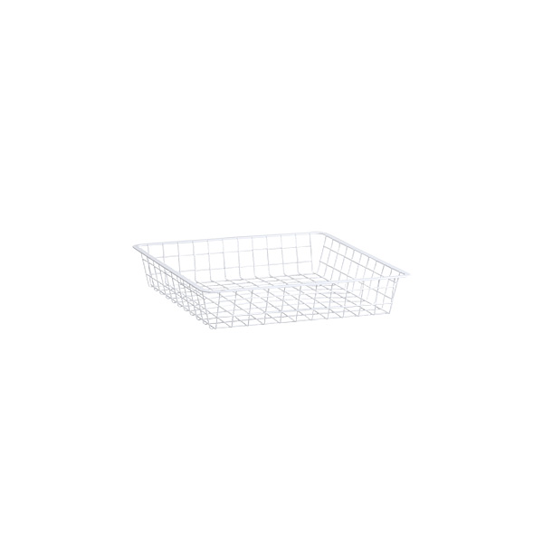 ELFA WIRE BASKET 1RUNNER 427 x 427 x 85 MM WHITE