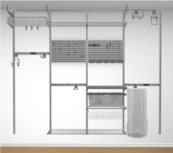 Elfa Garage Kit 1 Elfa Storage Solutions