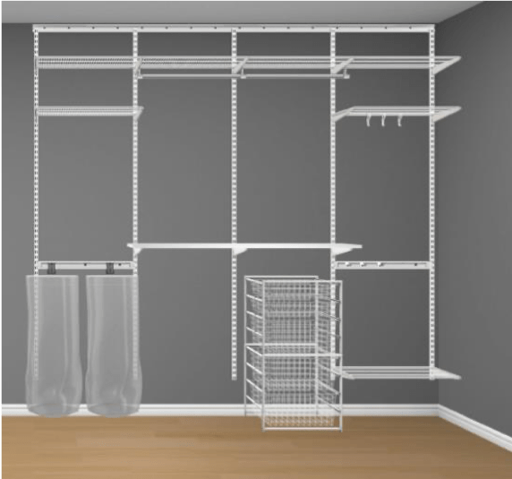 Elfa Laundry Kit 2 Complete Storage Solutions