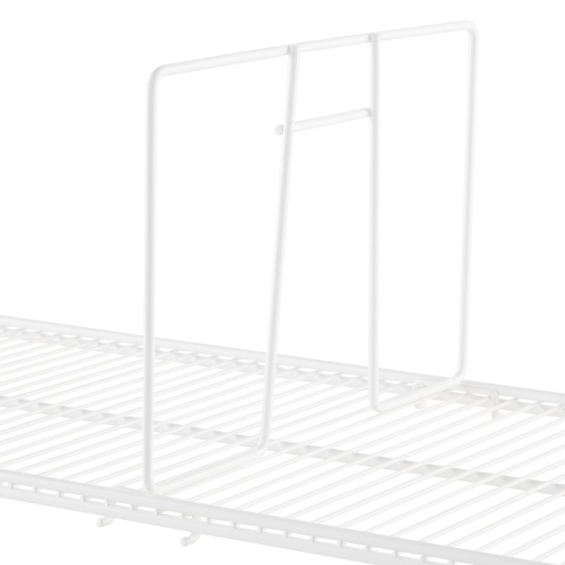 ELFA SHELF DIVIDER WHITE 411 MM Complete Storage Solutions