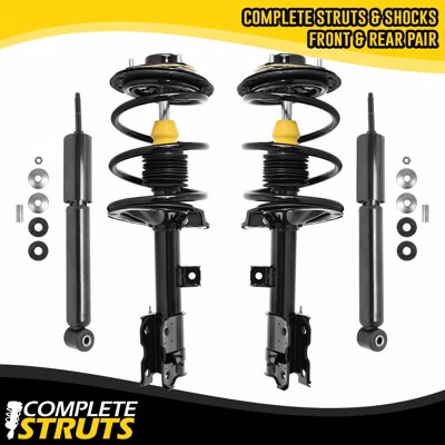 Front Complete Struts with Springs & Rear Shock Absorbers 20032007