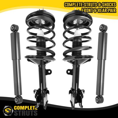 Front Complete Struts & Rear Gas Shocks Bundle | Acura MDX & Honda Pilot