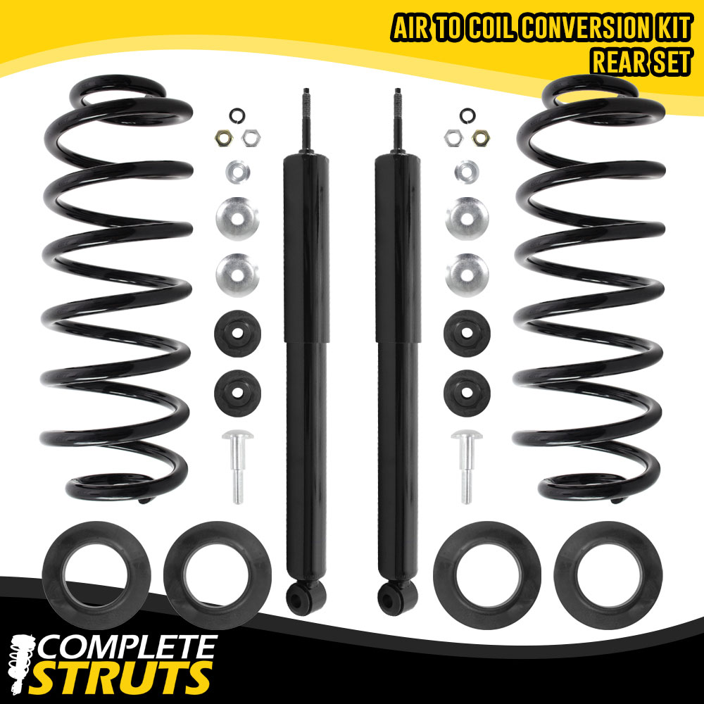 Rear Air to Shocks & Coil Springs Suspension Conversion Kit Town Car