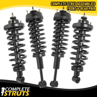 Front & Rear Complete Struts & Springs Assembly | 2007-2010 Ford