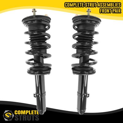 Front Pair of Quick Complete Struts & Coil Spring Assemblies | for