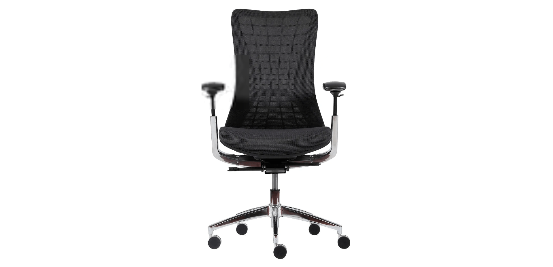 Ergonomic Office Chair Cosmo Mesh, Fabric Black Complete Supplies